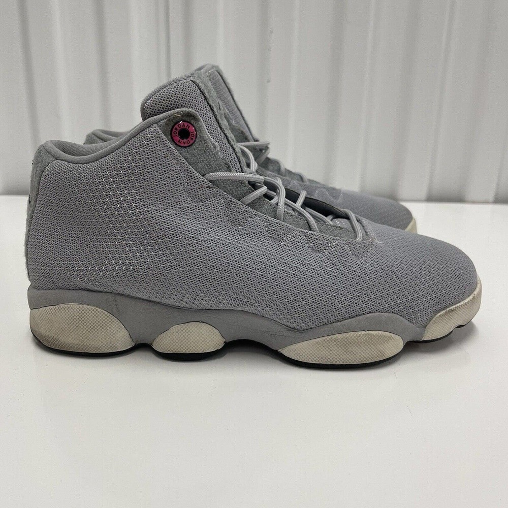 Nike Air Jordan Horizon Low GG Wolf Grey Youth 6Y Basketball Sneakers 846365-018